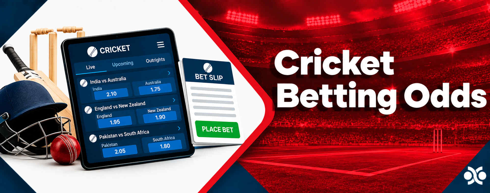 Cricket betting odds