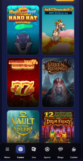 PlayUK Casino Games