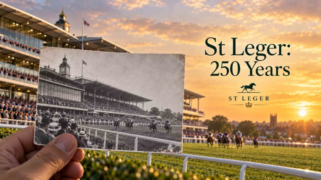 Vintage photo St Leger: 250 Yearsā