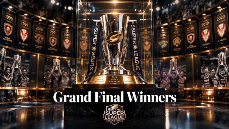 Super League Grand Final Winners trophy