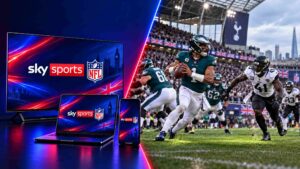 Sky Sports NFL/ TV Philadelphia Eagles and Jacksonville Jaguars