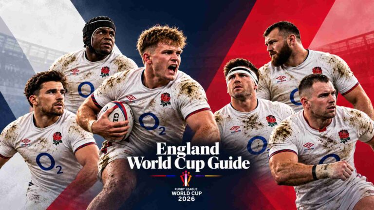 England Rugby League World Cup 2026