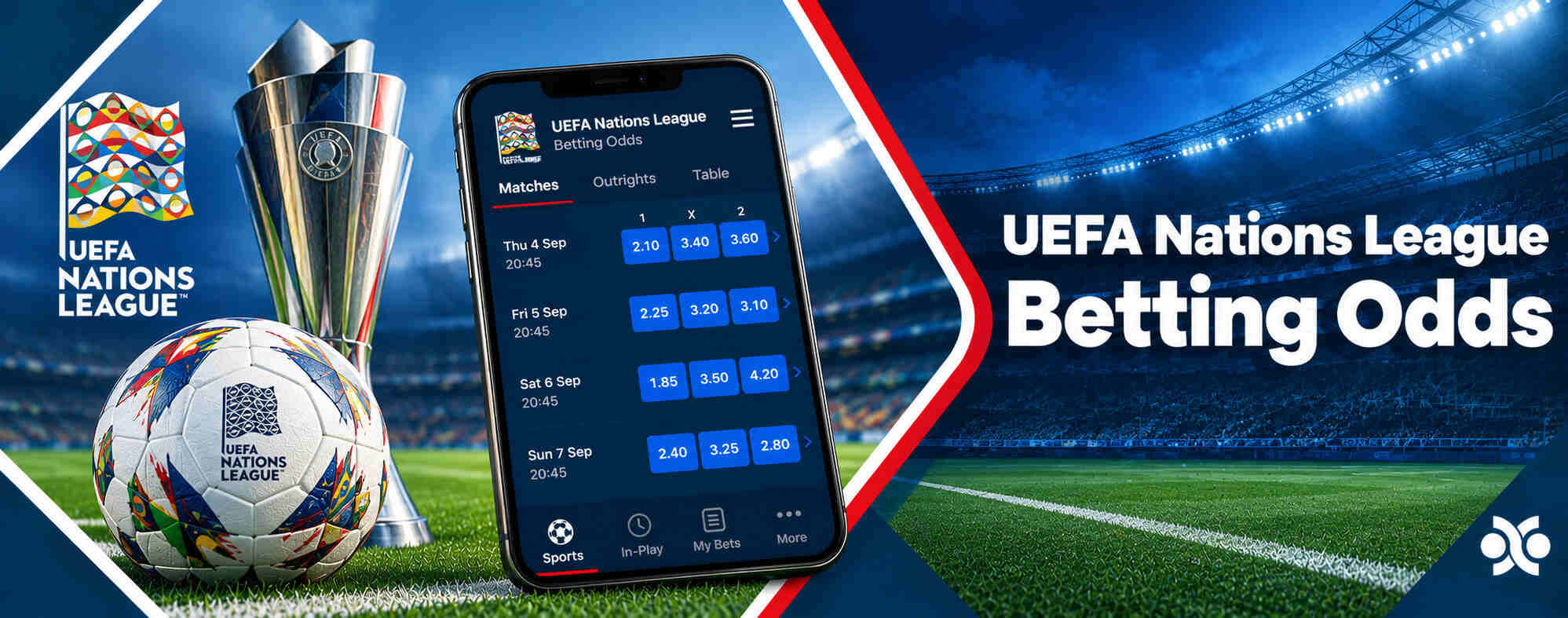 EUFA Nations League Betting Odds UK