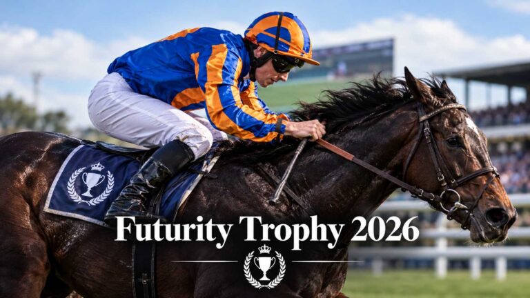 Futurity Trophy 2026 horse racing Doncaster Racecourse.