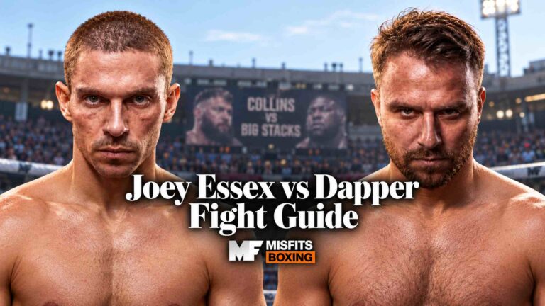 Joey Essex and Dapper Laughs Misfits Boxing fight