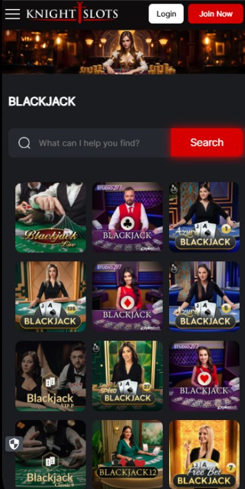 Knightslots Casino UK Blackjack