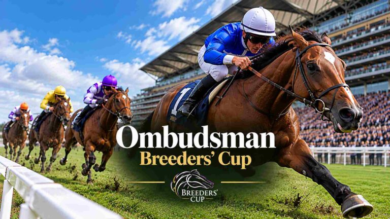Breeders’ Cup logo and Ombudsman
