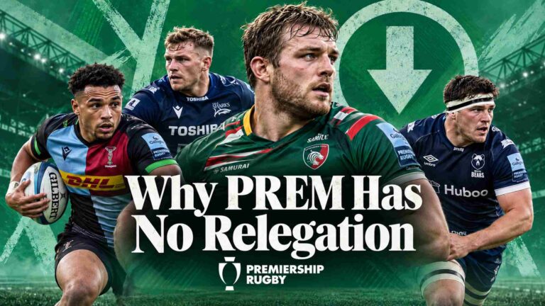 Premiership Rugby players PREM has no relegation