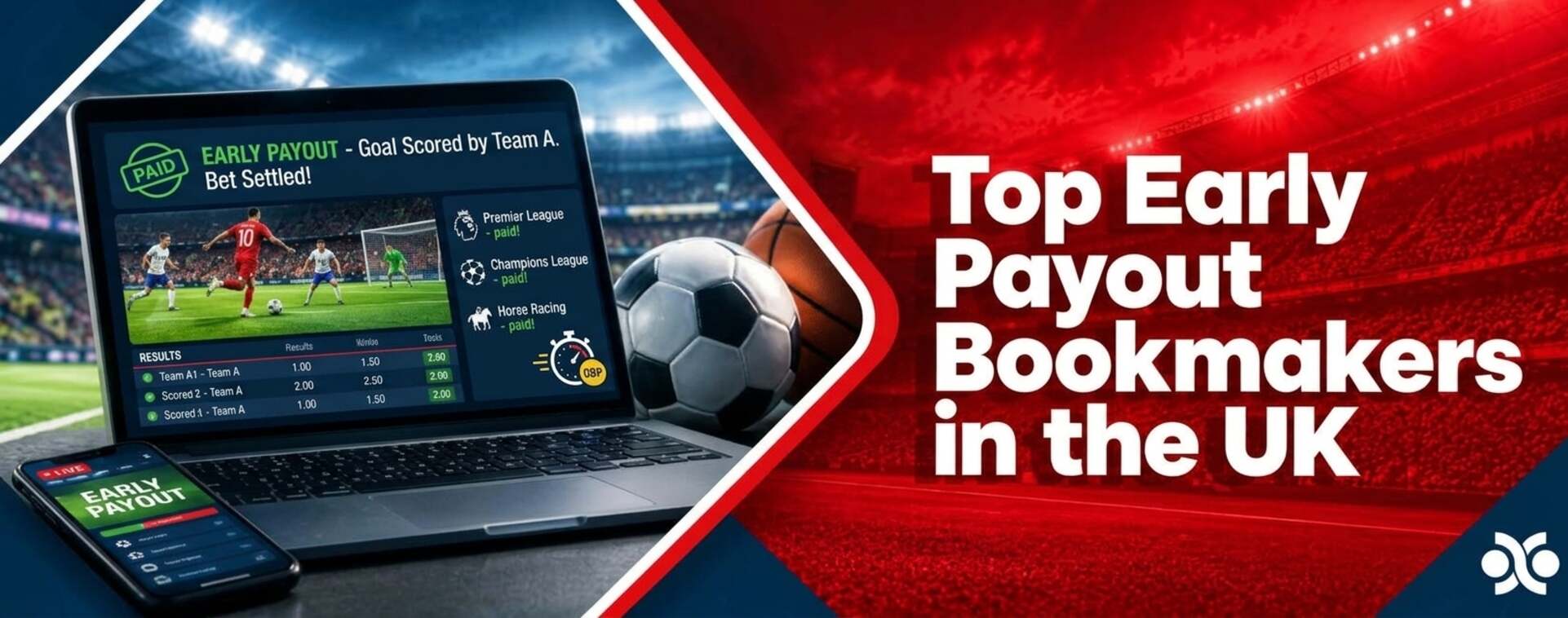 Top Early Payout Bookmakers in the UK